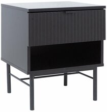 Öökapp Home4you Sequence 45155, 45 x 40 x 55 cm, must