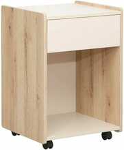 Öökapp Home4You Lester, 43 x 40 x 64 cm, beež
