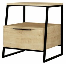Öökapp Kalune Design Pal v2, 41 x 45 x 50 cm, tamm/must