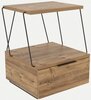 Öökapp Kalune Design Tekoba 854KLN4323, 41 x 42 x 52 cm, pruun/mänd