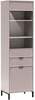 Vitriinkapp Linkastyle LS5, 54.5 x 40.6 x 195.6 cm, roosa
