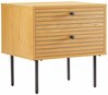 Öökapp Home4you Line 45132, 50 x 40 x 50 cm, tamm/pruun
