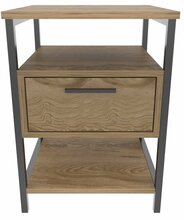 Öökapp Kalune Design Alba 322RTC1604, 45 x 45 x 61.8 cm, tamm/must