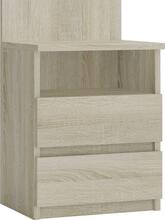 Öökapp Top E Shop Malwa M1 Sonoma, 40 x 32 x 59 cm, tamme/värv