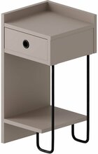 Öökapp Kalune Design Sirius Left, helepruun, 30 x 32 x 61 cm