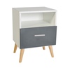 Öökapp Adrk Furniture Logan 11, valge/hall