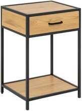 Öökapp Actona Seaford 0000105302, 42 x 35 x 63 cm, metsik tamm/must