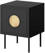Öökapp Cama Meble Palazzo, 44,5 x 40 x 59 cm, must/tamm, 2 tk