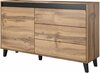 Kummut Cama Meble Nord, 138 x 38 x 83 cm, votan tamm/antratsiit