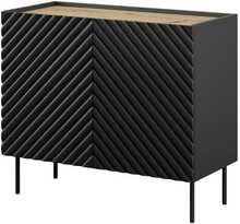 Kummut Cama Meble Onda, 98 x 45 x 85 cm, must