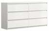 Kummut Forte Chelsea CHLK261-U42, 43 x 154 x 80 cm, valge