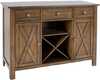 Kummut Home4you James 14233, 120 x 46 x 91 cm, tamm