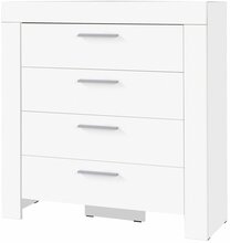 Kummut Adrk Furniture Cesiro, 100 x 42 x 106 cm, valge