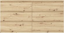 Kummut Forte Chelsea CHLK26-D78, 42.2 x 154 x 79.9 cm, pruunikas