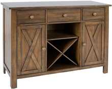 Kummut Home4you James 14233, 120 x 46 x 91 cm, tamm