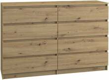 Kummut Top E Shop Malwa M8, 138 x 40 x 97 cm, pruun