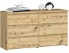 Kummut Akord Furniture Factory CL100, 35 x 100.4 x 57 cm, pruun
