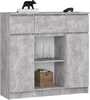 Kummut Akord Furniture Factory K100, 101 x 35 x 98 cm, hall