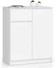 Kummut Akord K80, 80 x 40 x 99 cm, valge