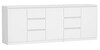 Kummut Top E Shop Costa, 40 x 200 x 75 cm, valge