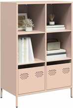 Kummut, 68 x 39 x 103,5 cm, teras, roosa
