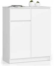 Kummut Akord K80, 80 x 40 x 99 cm, valge