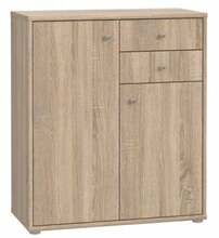 Kummut Forte Tempra 2 T2KK50-D30F, 34.8 x 73.7 x 85.5 cm, sonoma tamm