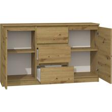 Kummut Top E Shop 2D3S Artisan, 120 x 30 x 75 cm, pruun