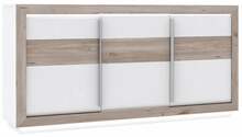 Kummut Forte Canne CQNK231B-C141, 53 x 192.7 x 98.2 cm, tamm/valge