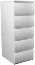 Kummut Top E Shop W5, 40 x 45 x 111 cm, valge