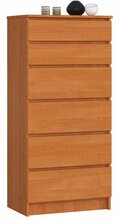 Kummut Akord Furniture Factory K60, 40 x 60.4 x 129.3 cm, pruun