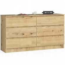 Kummut Akord K140, 40 x 138 x 77 cm, tamm