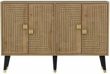 Kummut Kalune Design Ahart, 120 x 30 x 80 cm, tamm/pruun