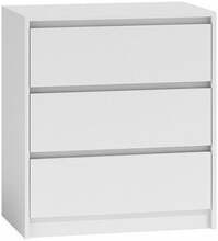 Kummut Top E Shop Karo K3, 70 x 43 x 78 cm, valge