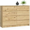 Kummut Akord K140, 40 x 138 x 99 cm, tamm