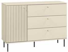 Kummut ML Meble Sophie 05, beež