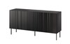 Kummut Cama Meble ISLA, 150.5 x 40 x 75 cm, matt must