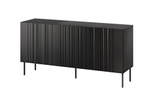 Kummut Cama Meble ISLA, 150.5 x 40 x 75 cm, matt must