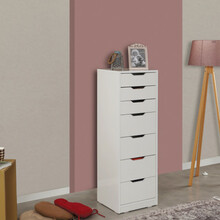 Kummut Kalune Design Flow 801CMY3403, 40 x 44 x 130 cm, valge