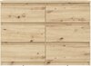 Kummut Forte Chelsea CHLK24-D78, 42.2 x 110 x 79.9 cm, pruunikas