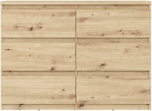 Kummut Forte Chelsea CHLK24-D78, 42.2 x 110 x 79.9 cm, pruunikas