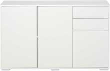 Kummut Homcom, 2 sahtli ja 3 uksega, 117 x 36 x 74 cm, valge