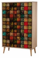 Kapp Kalune Design Multibox 723, 80 x 36 x 127 cm, tamm/pruun