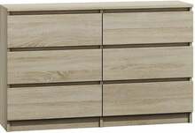Kummut Top E Shop Malwa M6, 120 x 30 x 77 cm, tamme värvi