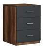 Kummut Kalune Design Vario C 956LCS1301, 46.5 x 44.5 x 61.8 cm, antratsiit/pruun