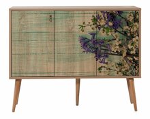Kummut Kalune Design Mega 727, 36 x 120 x 90 cm, mitmevärviline/sonoma tamm