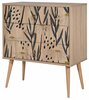 Kummut Kalune Design City Daisy, 40 x 80 x 89 cm, mitmevärviline