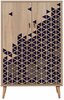 Kapp Kalune Design Multibox 123, 36 x 80 x 127 cm, sinine/pruun