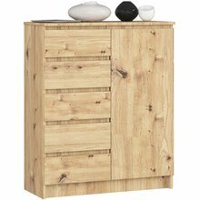 Kummut Akord Furniture Factory K80, 35 x 80.4 x 97 cm, pruun