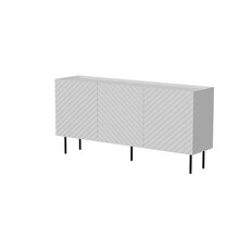 Kummut Cama Meble Lucca 3D, 165 x 40 x 80 cm, valge